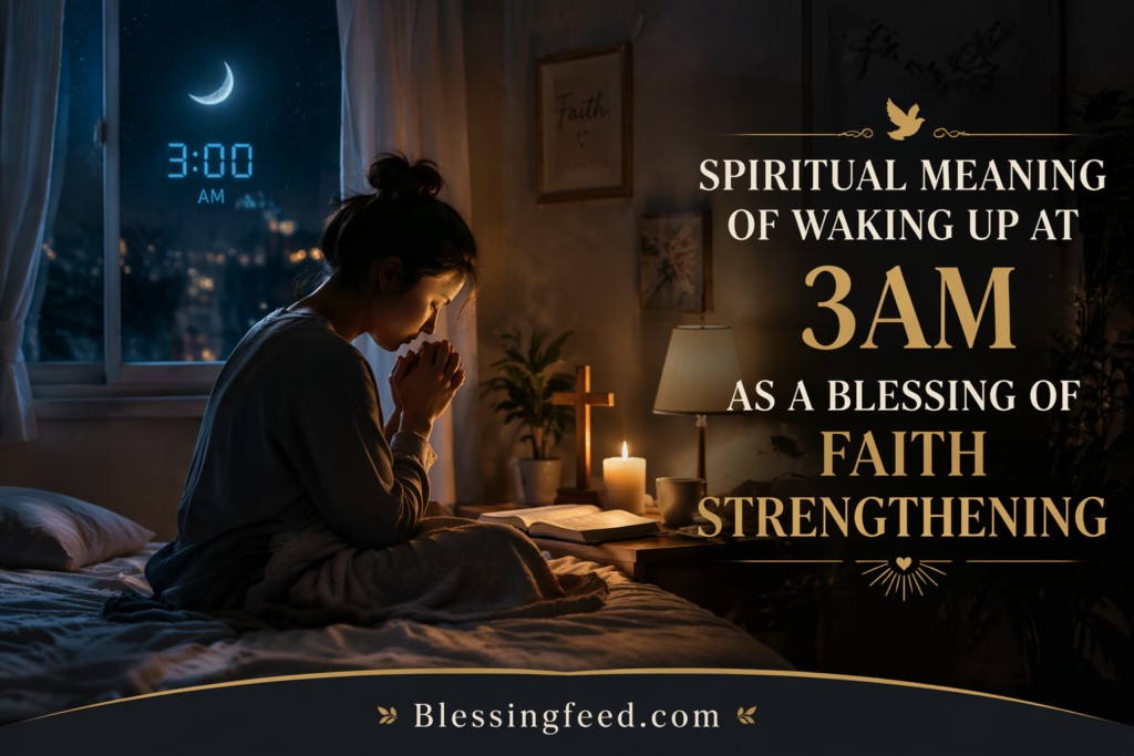 7 Spiritual Meaning of Waking Up at 3AM as a Blessing of Faith Strengthening