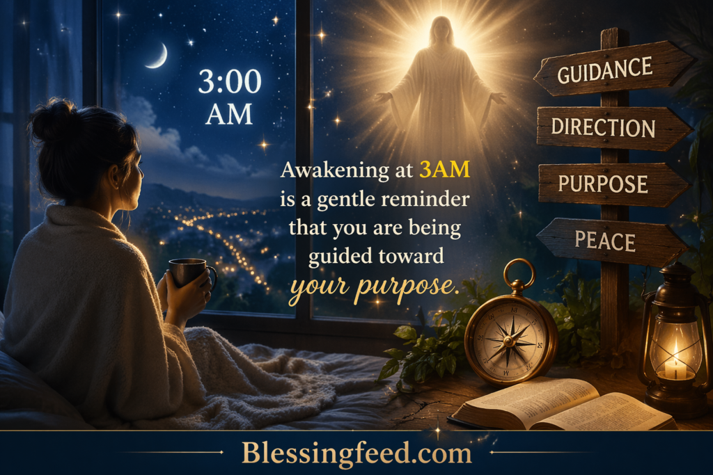 7 Spiritual Meaning of Waking Up at 3AM as a Blessing of Guidance and Direction