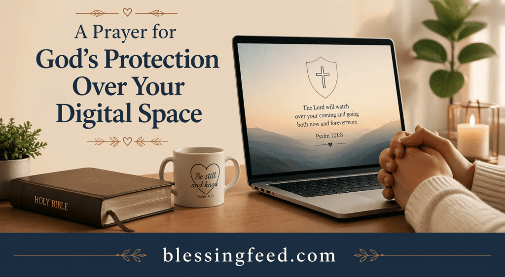 A Prayer for God’s Protection Over Your Digital Space