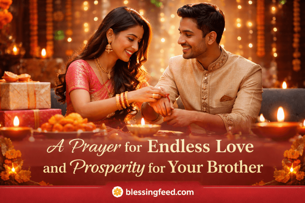 A Prayer for Endless Love and Prosperity for Your Brother