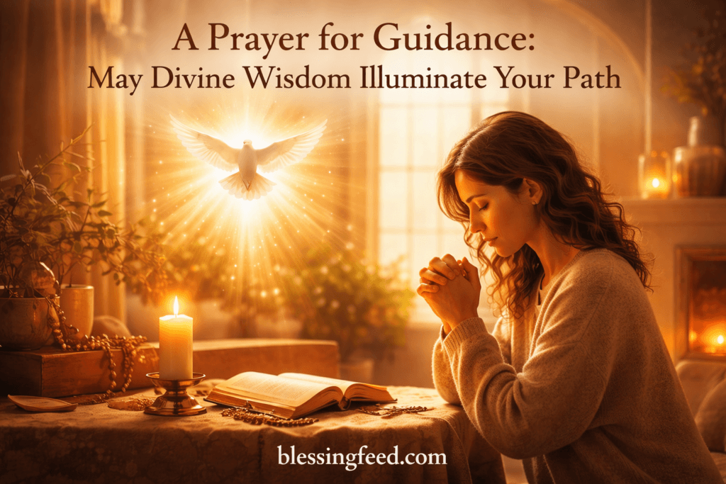 A Prayer for Guidance: May Divine Wisdom Illuminate Your Path