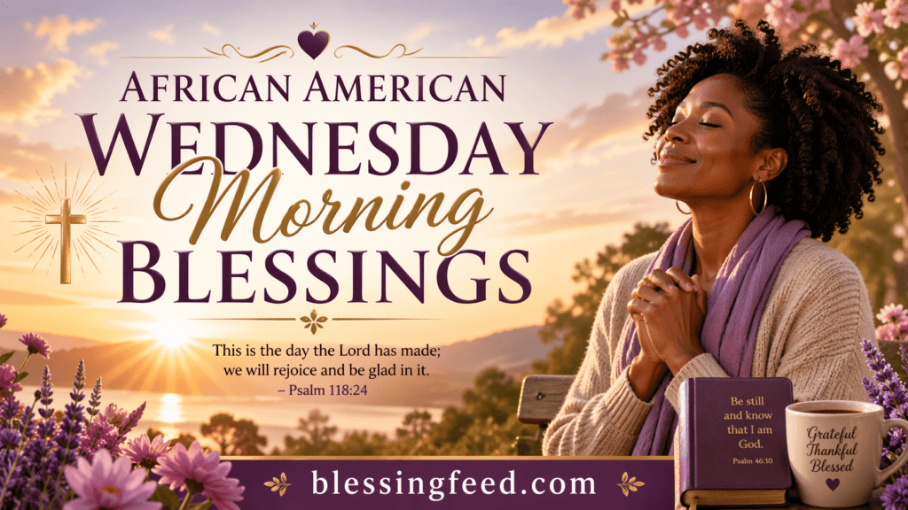 African American Wednesday Morning Blessings