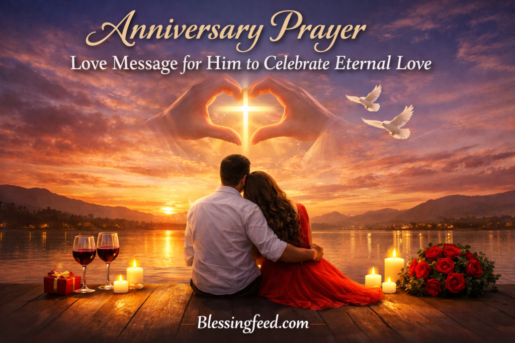 Anniversary Prayer Love Message for Him to Celebrate Eternal Love