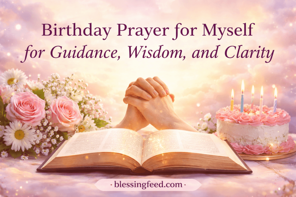 Birthday Prayer for Myself for Guidance, Wisdom, and Clarity