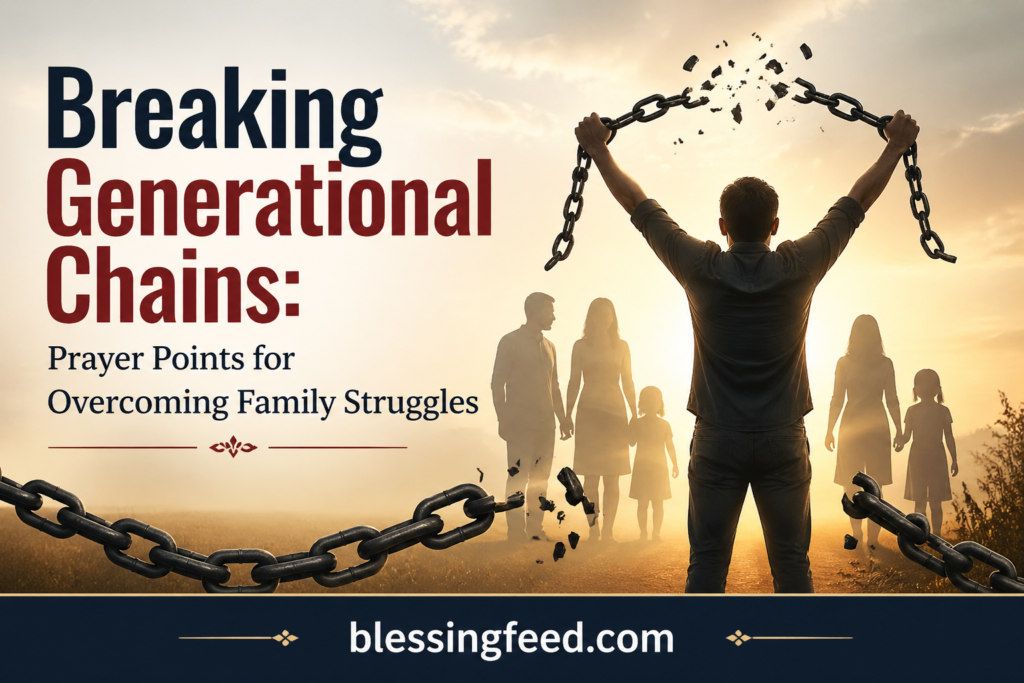 Breaking Generational Chains: Prayer Points for Overcoming Family Struggles