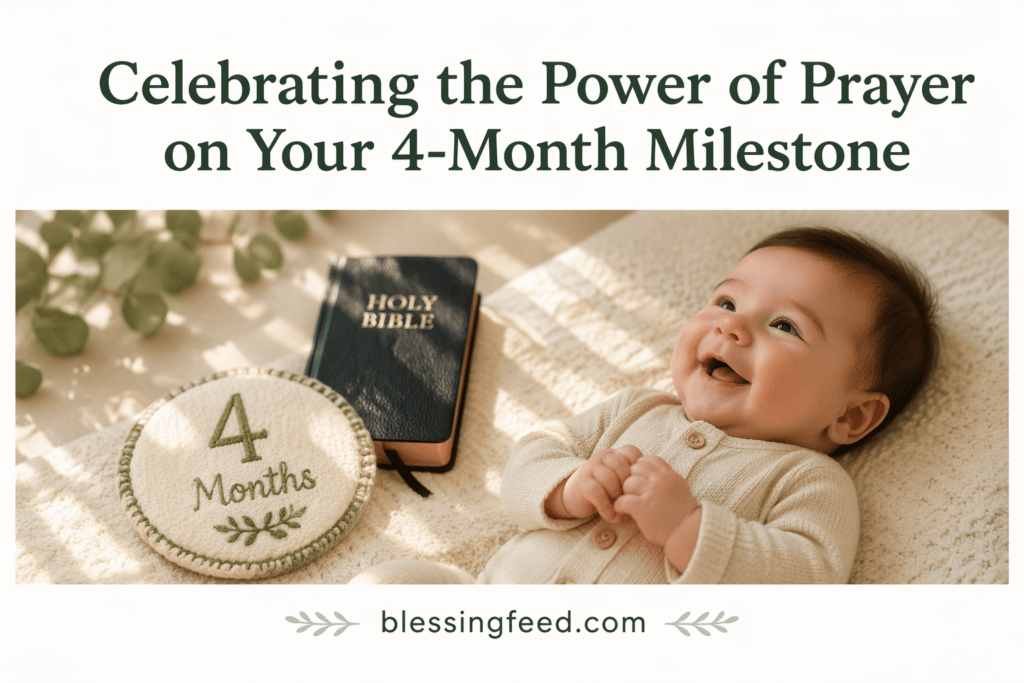 Celebrating the Power of Prayer on Your 4-Month Milestone