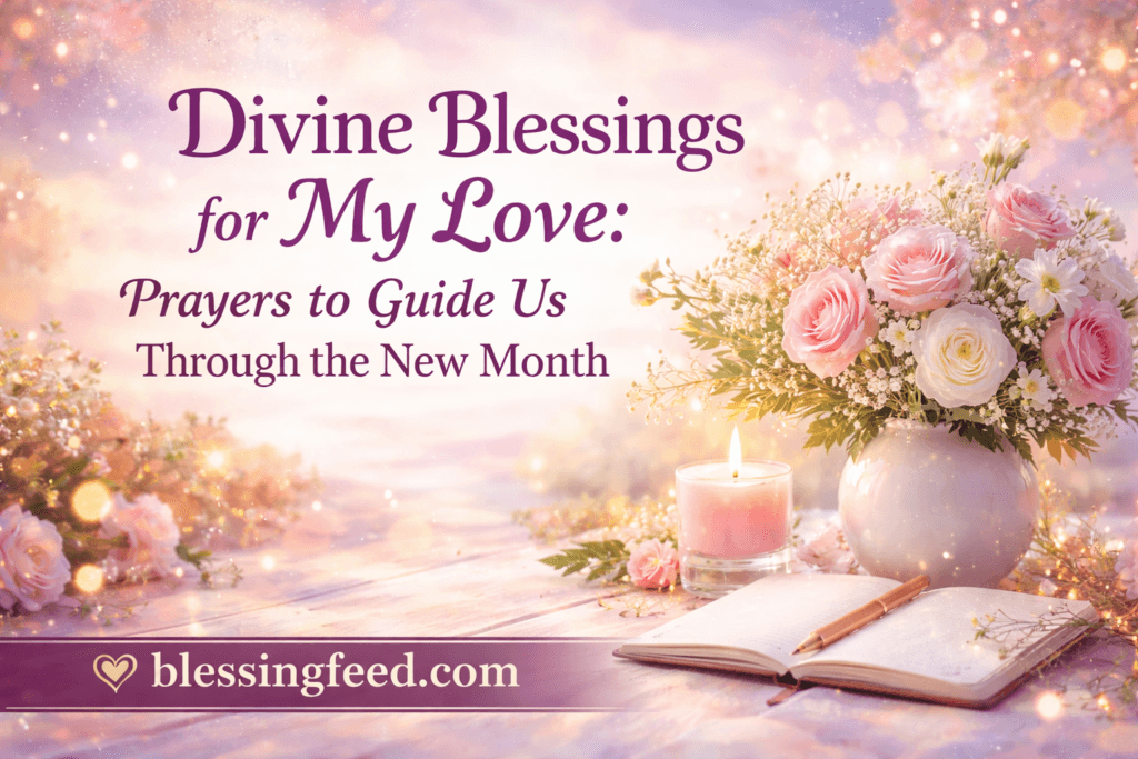 Divine Blessings for My Love: Prayers to Guide Us Through the New Month