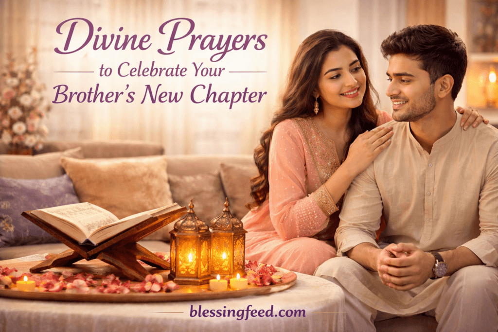 Divine Prayers to Celebrate Your Brother’s New Chapter