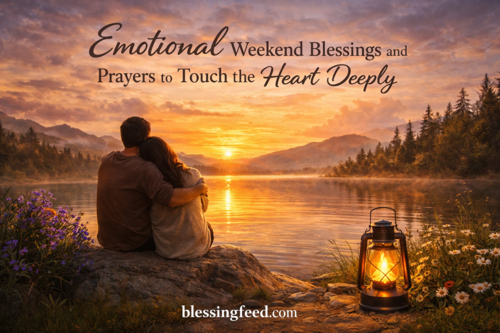 Emotional Weekend Blessings and Prayers to Touch the Heart Deeply