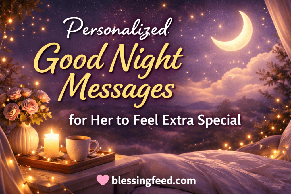 ersonalized Good Night Messages for Her to Feel Extra Special