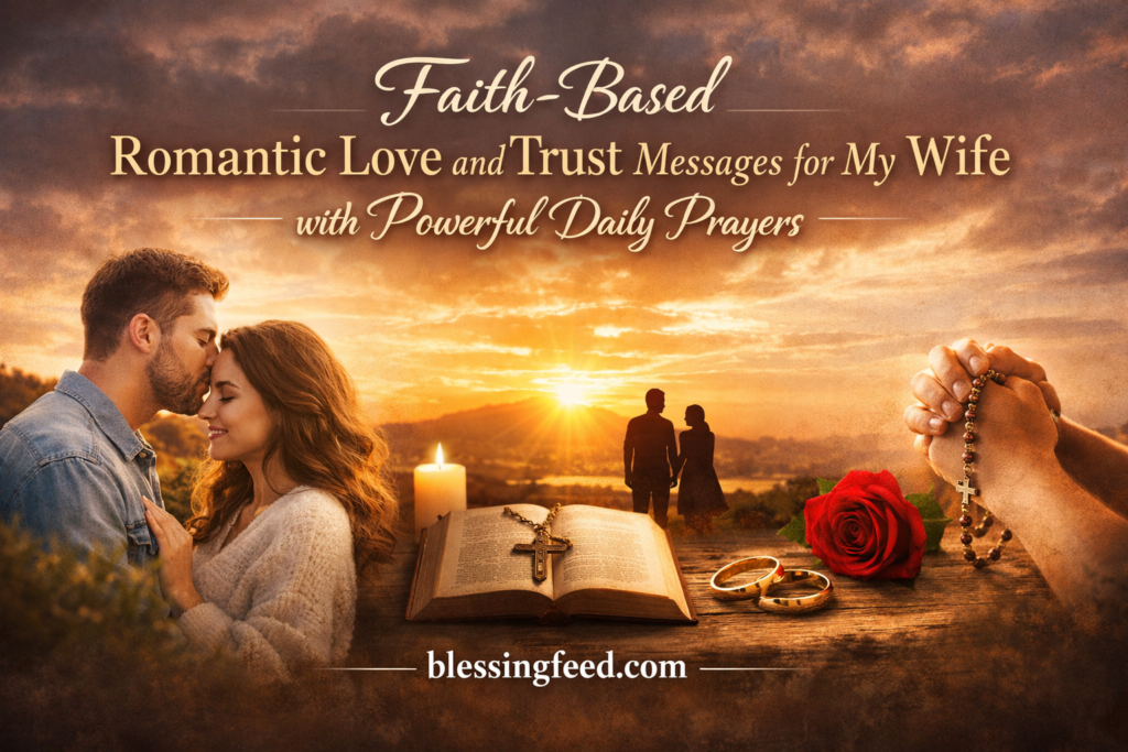 Faith-Based Romantic Love and Trust Messages for My Wife with Powerful Daily Prayers