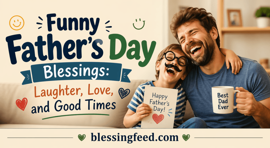 Funny Father’s Day Blessings: Laughter, Love, and Good Times