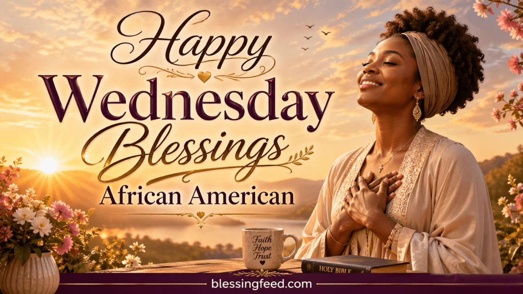 Happy Wednesday Blessings African American