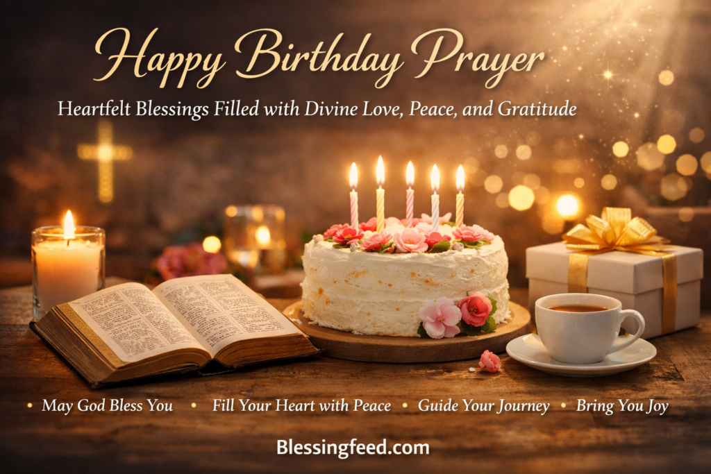 Heart Touching Happy Birthday Prayer for Loved Ones and Friends
