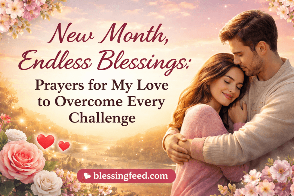 New Month, Endless Blessings: Prayers for My Love to Overcome Every Challenge