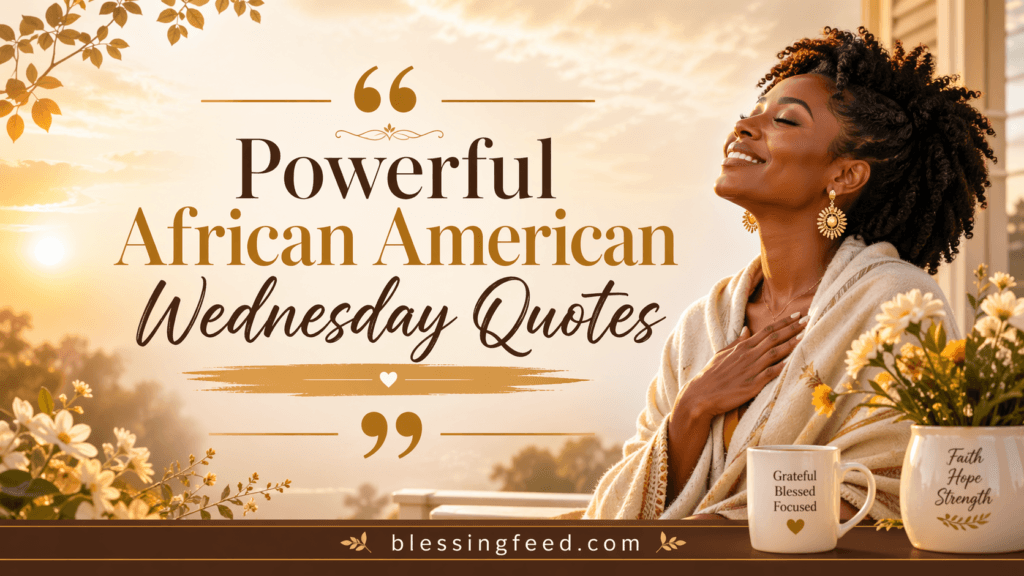 Powerful African American Wednesday Quotes