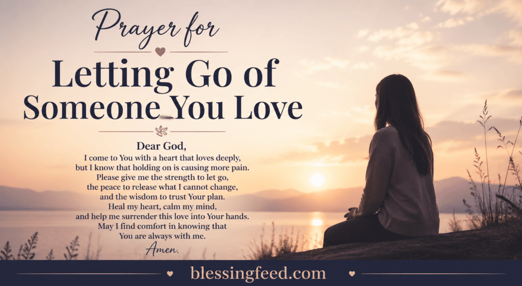 prayer for forgiveness and letting go