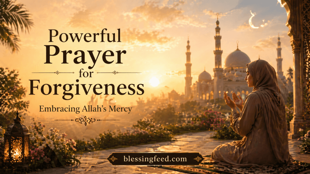 prayer for forgiveness and letting go