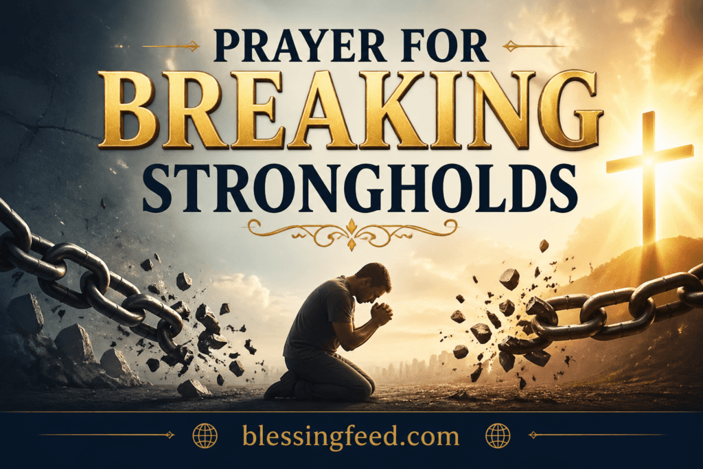Prayer for Breaking Strongholds