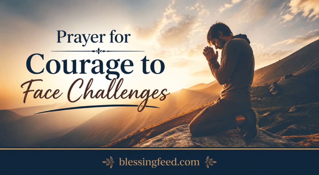 Prayer for Courage to Face Challenges