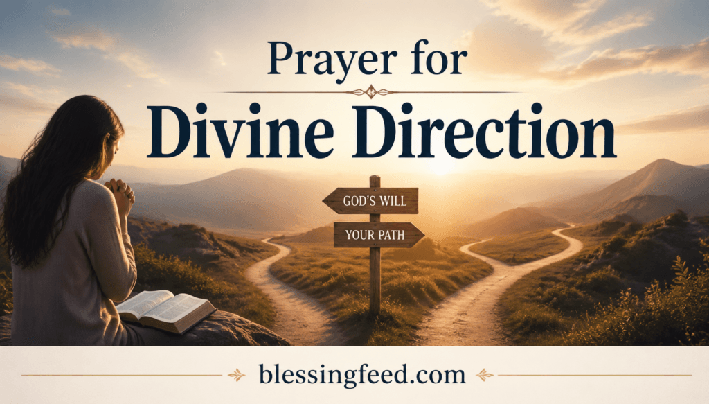 Prayer for Divine Direction