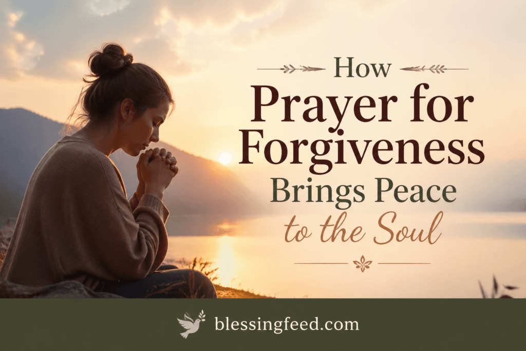 prayer for forgiveness