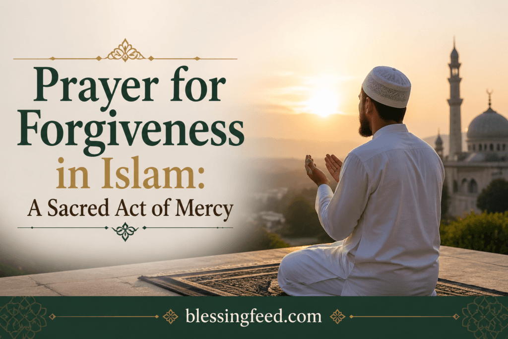 prayer for forgiveness