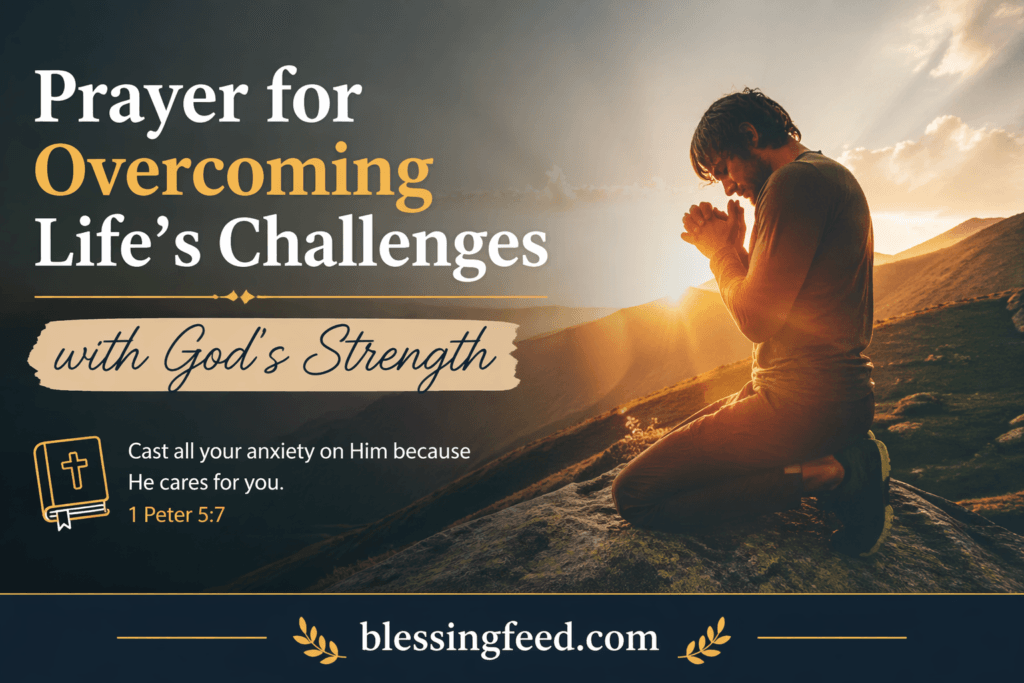 Prayer for Overcoming Life’s Challenges with God’s Strength