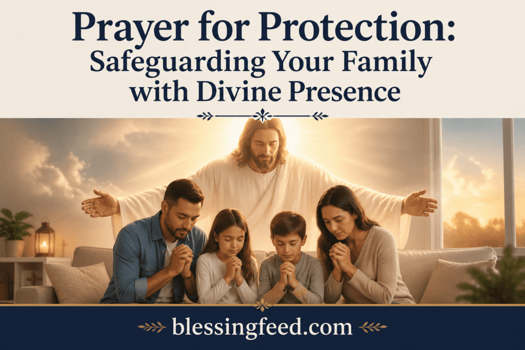 Prayer for Protection: Safeguarding Your Family with Divine Presence