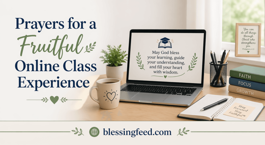 Prayers for a Fruitful Online Class Experience