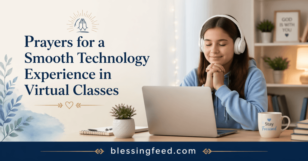 Prayers for a Smooth Technology Experience in Virtual Classes