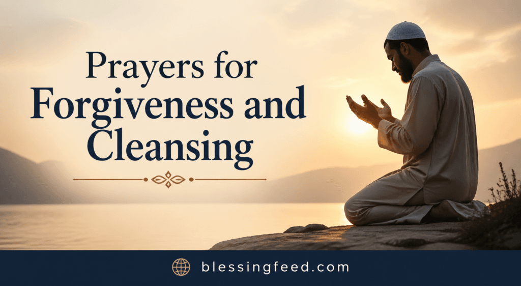 Prayers for Forgiveness and Cleansing