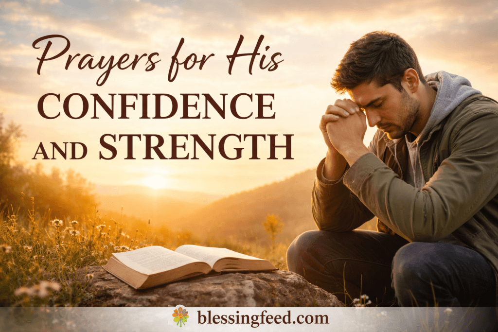 Prayers for His Confidence and Strength