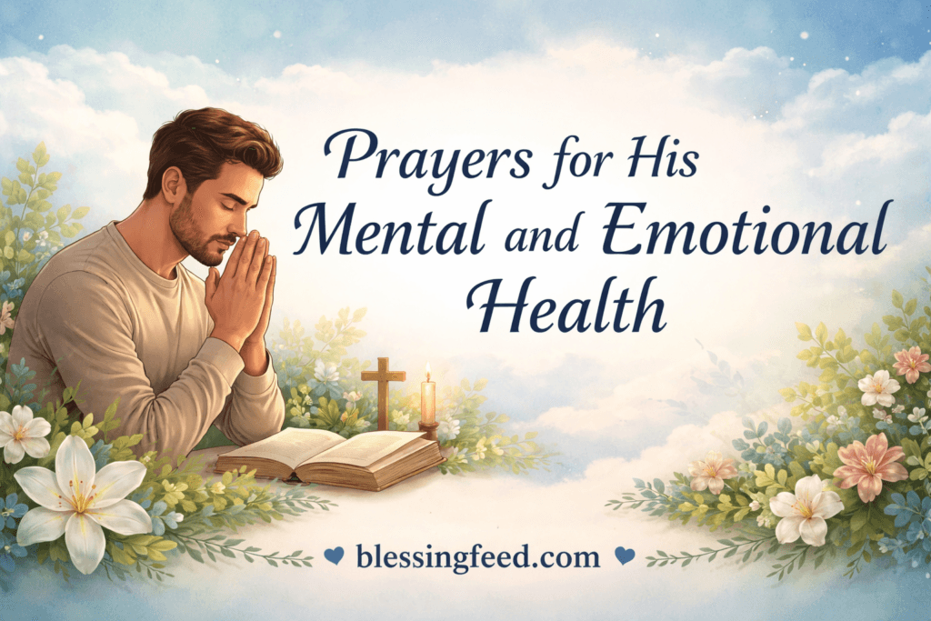 Prayers for His Mental and Emotional Health