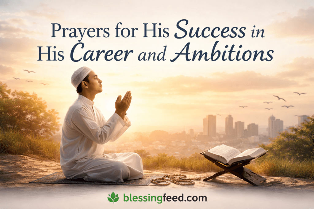Prayers for His Success in His Career and Ambitions