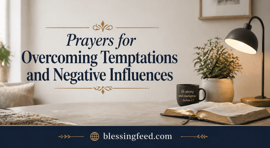 Prayers for Overcoming Temptations and Negative Influences