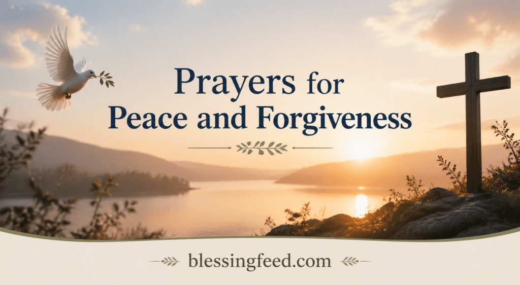 Prayers for Peace and Forgiveness