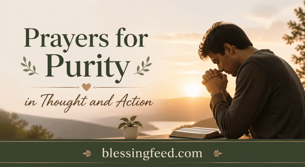 Prayers for Purity in Thought and Action