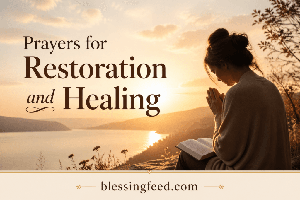 Prayers for Restoration and Healing