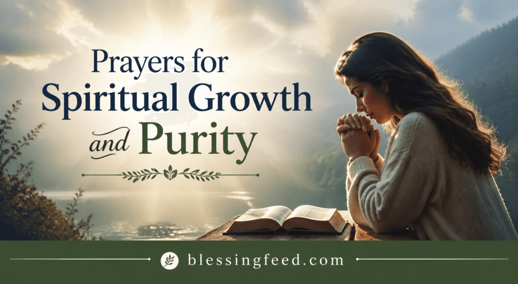 Prayers for Spiritual Growth and Purity