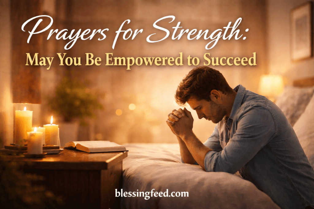 Prayers for Strength: May You Be Empowered to Succeed