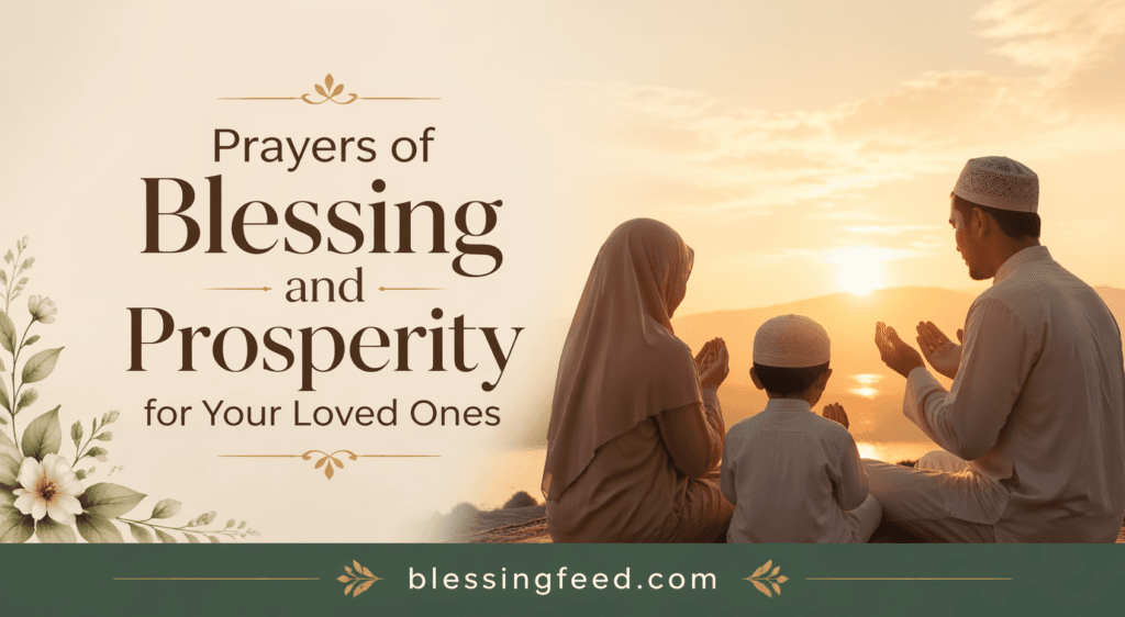 Prayers of Blessing and Prosperity for Your Loved Ones