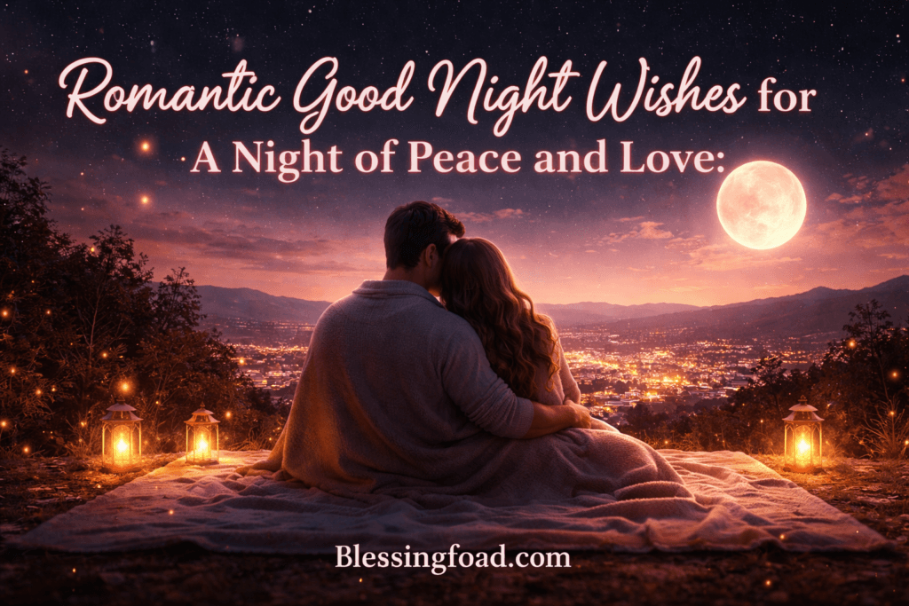 Romantic Good Night Wishes for Her: A Night of Peace and Love