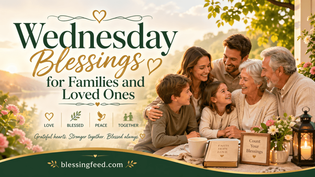 Wednesday Blessings for Families and Loved Ones