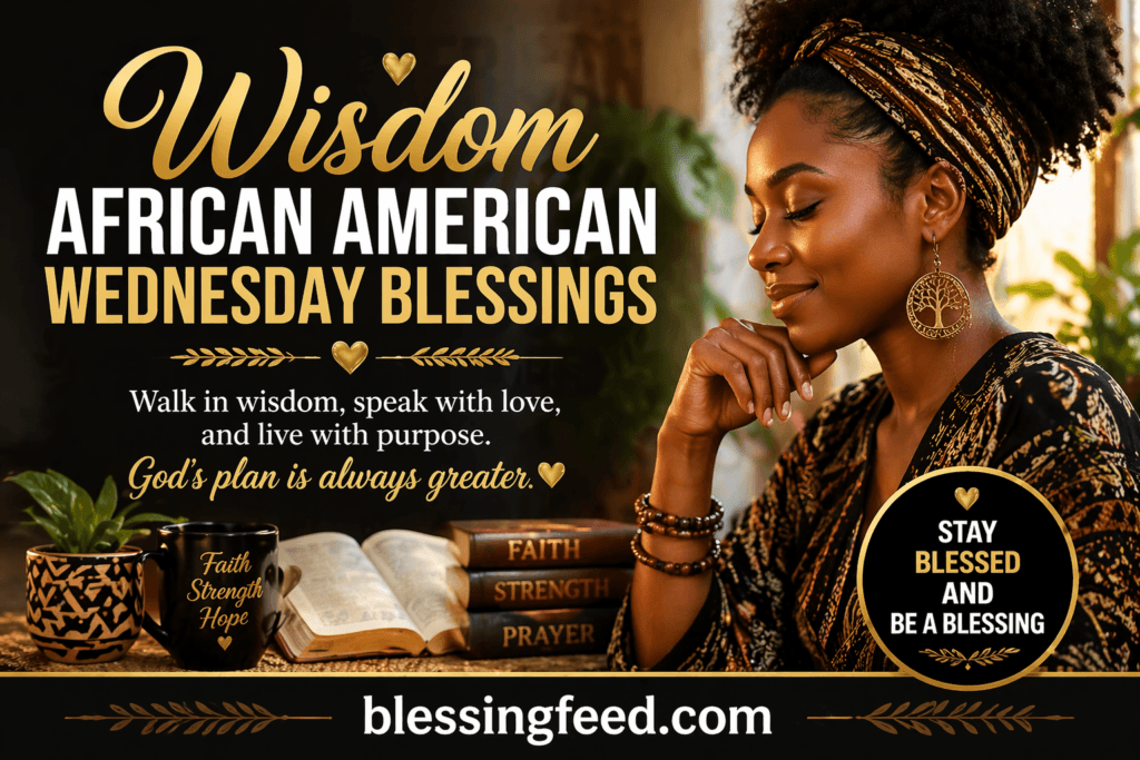 Wisdom African American Wednesday Blessings