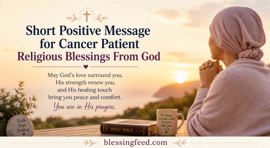 short positive message for cancer patient