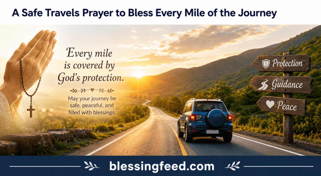 A Safe Travels Prayer to Bless Every Mile of the Journey