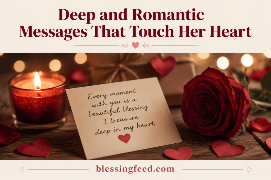 Deep and Romantic Messages That Touch Her Heart