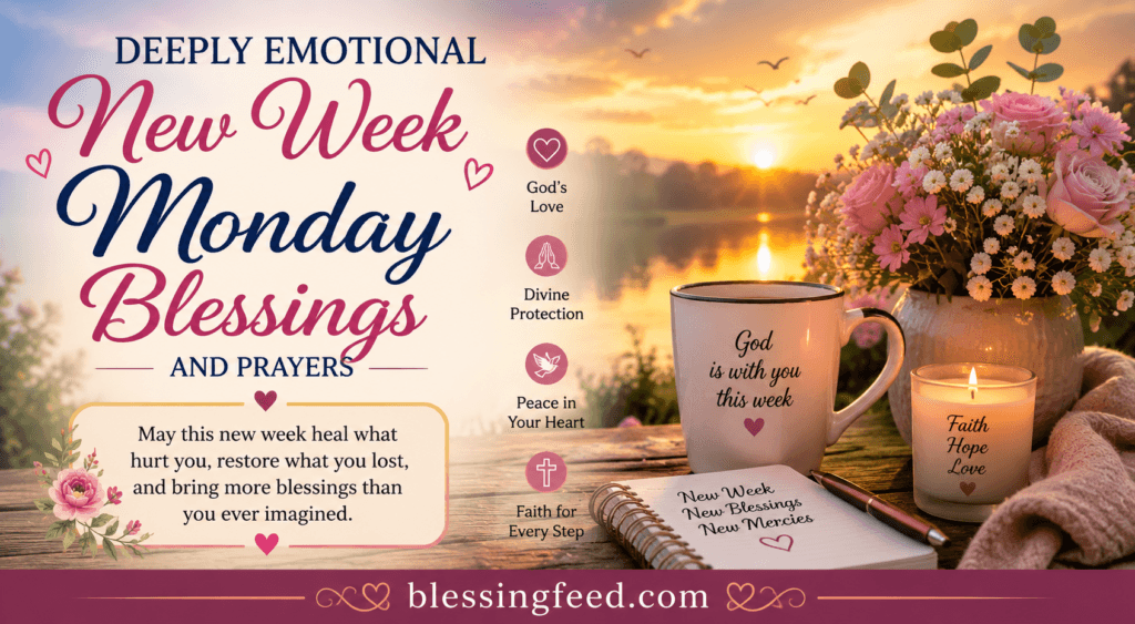 Deeply Emotional New Week Monday Blessings and Prayers