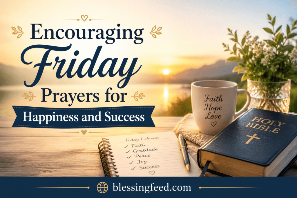 Encouraging Friday Prayers for Happiness and Success